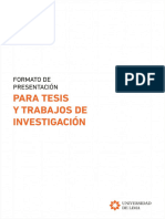 Formato de Presentación Tesis y Trabajos de Investigación