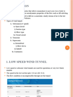 Experimental Methods PPT Wind Tunnels