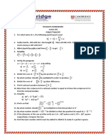 CBSE Class 8 Mathematics Worksheet - Rational Numbers