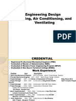 Presentation of Engineering Design (HVAC)