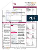 Access 2010 Cheat Sheet