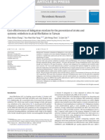 Thrombosis Research: Chia-Hsien Chang, Yea-Huei Kao Yang, Jyh-Hong Chen, Li-Jen Lin