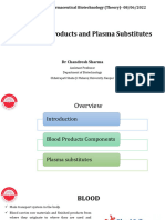 Blood Products and Plasma Substitutes