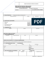 Dirección de Nuevas Creaciones Registro de Diseño Industrial