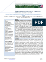 Pronostic Maternel Et Périnatal de L'accouchement Chez Les Primipares Adolescentes Et Adultes À Yaoundé (Cameroun)