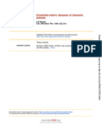 Clostridial Diseases (J. G. Songer) Tie7rs