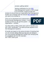 ISO 14001 Audit Process