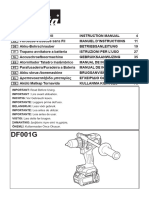 Makita DF001G Skruemaskine (Batteri)