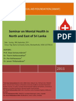 AMAF Seminar On Mental Health in North and East of Sri Lanka