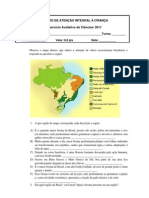 Avaliação de Ciências - 6 Ano A - 2bimestre