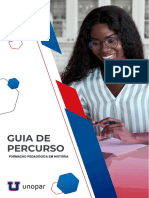 Guia de Percurso - FORMAÇÃO PEDAGÓGICA EM HISTÓRIA - UNOPAR