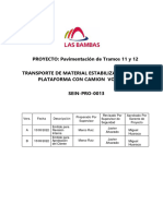 PETS - SEINCO - 13 Transporte de Material Estabilizado Sobre La Plataforma Con Volquete