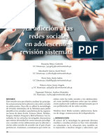 La Adicción A Las Redes Sociales en Adolescentes: Revisión Sistemática