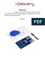 Rfid Rc522 Reader With Rfid Chip and Rfid Card (13.56mhz) - en