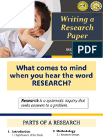 Writing A Research EJD