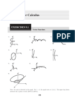 Vector Calculus: Exercises 9.1