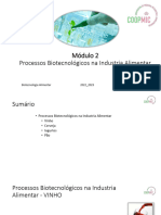 Processos Biotecnológicos No Processamento de Alimentos Fermentados - Mod 2