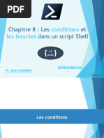 Chapitre 8 - Les Conditions Et Les Boucles Dans Un Scripts Shell