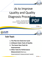 BJMQ 3013-Topic 8 - Tools To Improve Quality and System Improvement