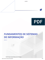 Fundamentos de Sistemas de Informação: Aula 4