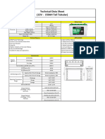 Datasheet 150ah OPHT18060 Tubular