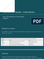 Medidas em Saúde - Indicadores