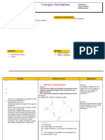 Fiche Triangles Semblables PDF