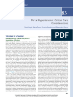 Portal Hypertension: Critical Care Considerations: PART VI Gastrointestinal