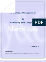 Mckinsey and Company: Knowledge Management