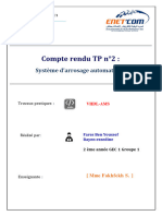 Compte Rendu TP2 VHDL AMS