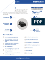 Syrus 3G SL 1645 Datasheet