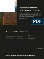 Desmatamento Um Desafio Global