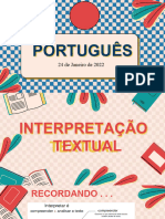 Interpretação Textual - Português