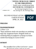 2nd Sunday in Easter 2022