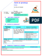 Activida de Tutoria Valoramis Nuestra Cultura