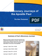 The Missionary Journeys of The Apostle Paul