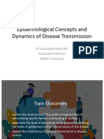 Dynamics of Disease Transmission B28