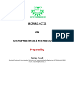 SM 4th-SEM Cse Microprocessor-Microcontroller-P.nandi