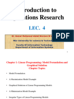 0 W4 Linear Programming Fall 2022 Part 1