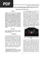 Instrument Cluster Driver Information Di