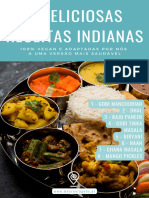 E Book Receitas Indianas Vegan