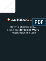 How To Change Glow Plugs On Mercedes W210 - Replacement Guide