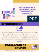 Integración y Desarrollo de Equipos de Trabajo