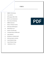 Database Management Systems - Unit 1 Material