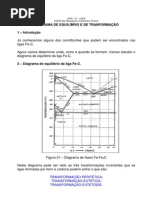 Diagrama de Equilibrio Fe-C