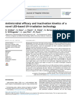 Antimicrobial Efficacy and Inactivation Kinetics o