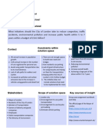 Problem Statement Worksheet: Group Case Assignment