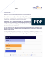 Career Compass Test Result