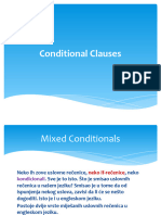 Conditional Clauses