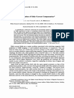 Van Vaals and Bergman - 1990 - Optimization of Eddy-Current Compensation